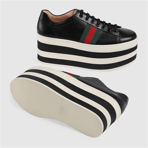 gucci womens platforms|Gucci women platform shoes.